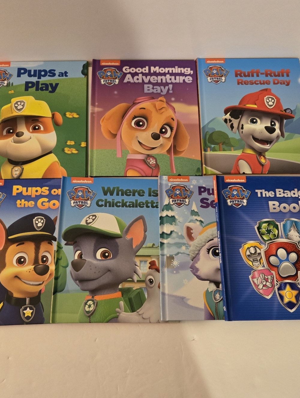 Nicholodean Paw Patrol Me Reader SpinMaster Lot of 7‎ Children's Books
